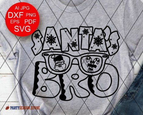 Santa svg bro Party Season 1